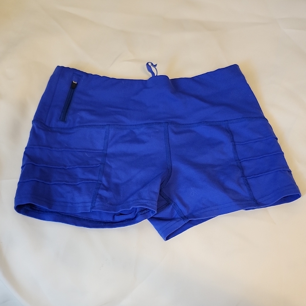 Oiselle Royal Blue Athletic Shorts